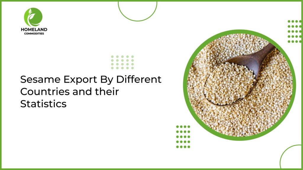 Sesame seeds stats